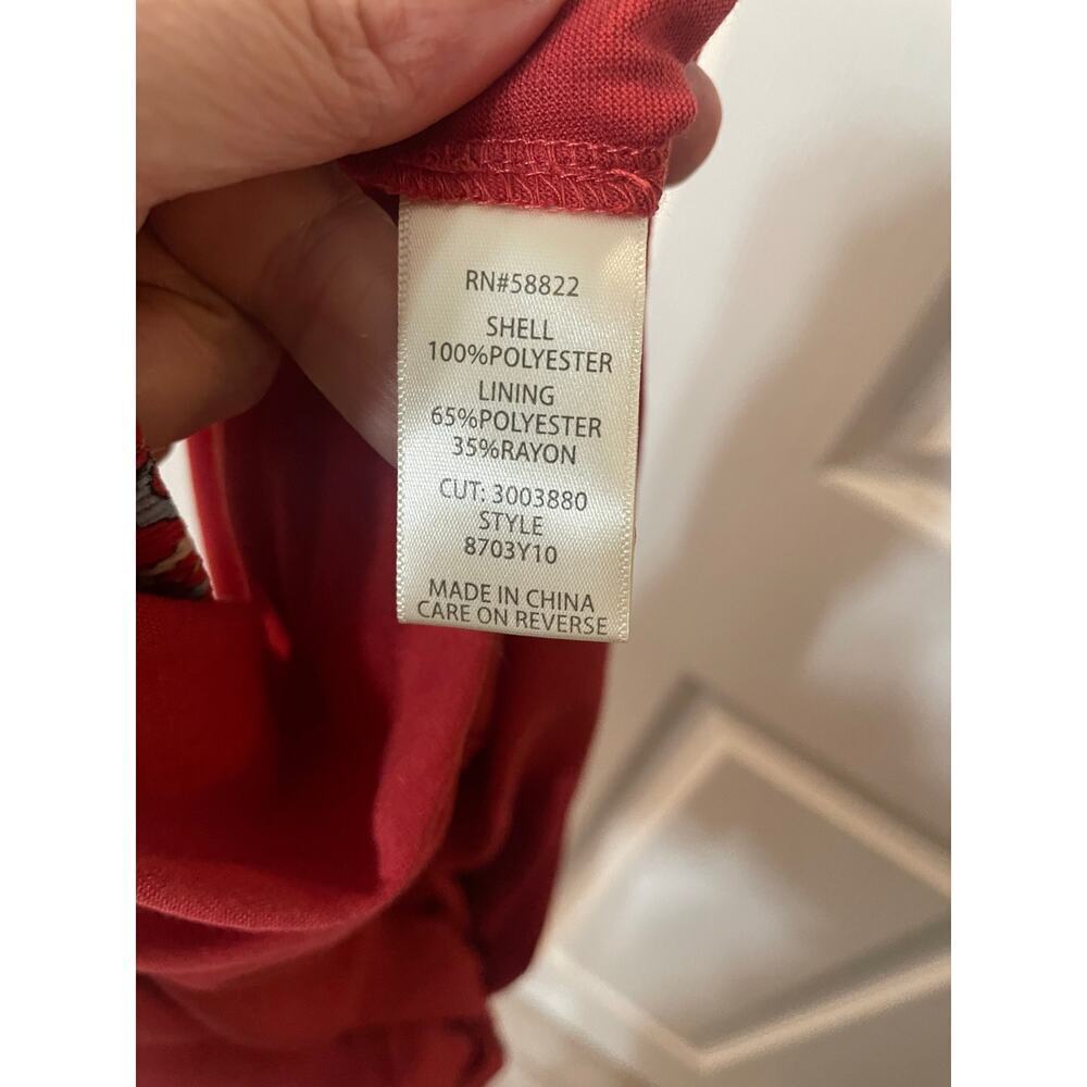 Max Studio Women's Short Printed Pleated Skirt size Medium - Picture 7 of 12